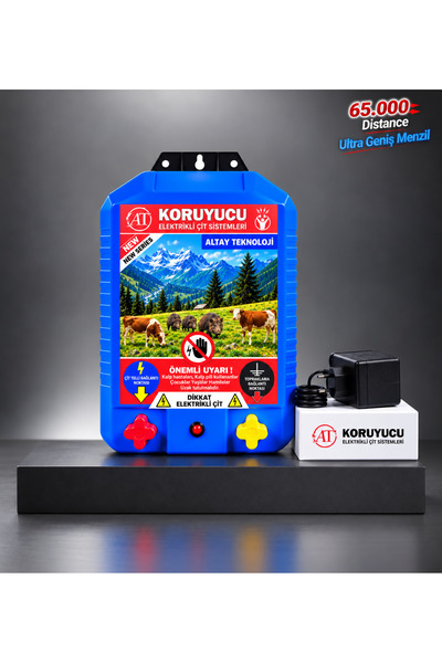 KORUYUCU ÇİT KORUYUCU Elektrikli Çit Cihazı Sensörlü NEW SERİES (DOMUZ AYI KOVUCU)