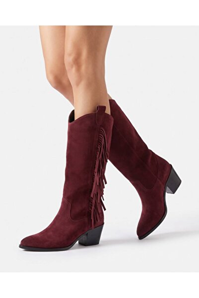 Generic Brand Kod.101, Western Style, Low-Cut, Thick Heel, No Laces or Zipper...