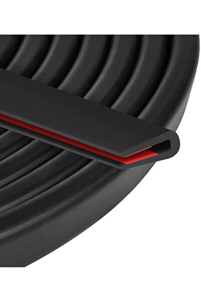 Aputue Rubber Edge Trim U Channel, 20Ft Self-Adhesive EPDM Seal Strip for Car...