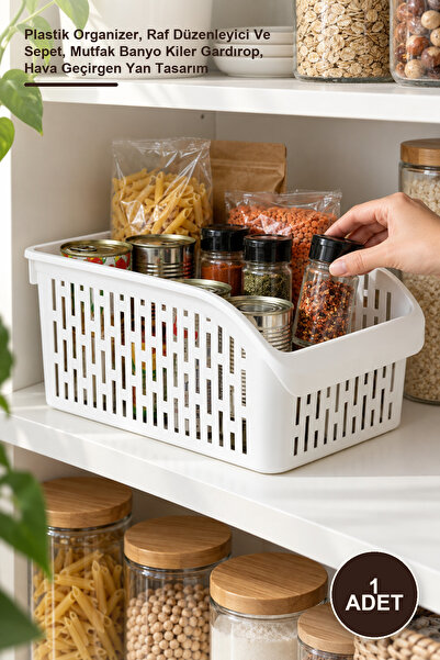 Yenilig 1 Piece Large Size Closet Organizer – Plastic Organizer, Shelf Organi...