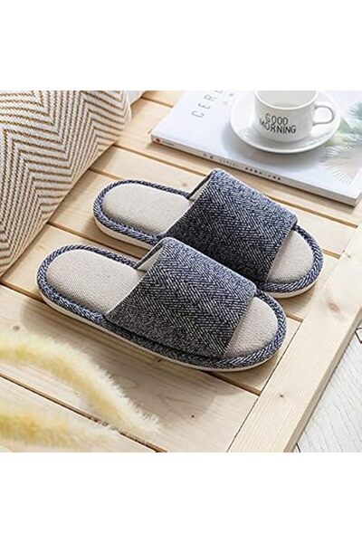 AioTio Fabric Slippers Indoor and Outdoor Slippers, Non-Slip Four Seasons Soft Bottom Slippers, Coup