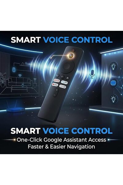 Aookay Bluetooth Voice Remote Control for Xiaomi Mi TV Box S 3nd Gen/S 2nd Gen 4K, Replacement Remote Contr