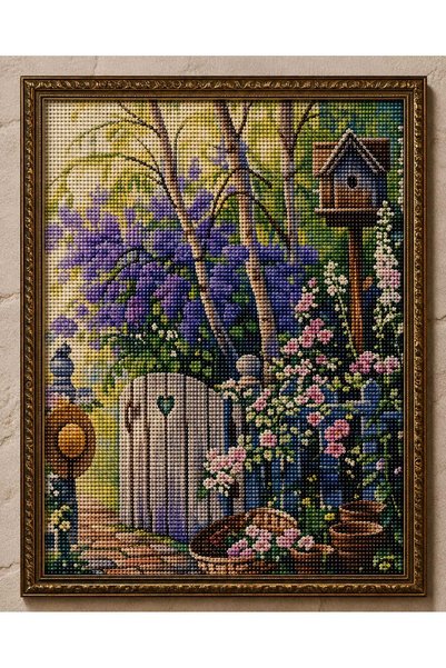 DNZt 5D Diamond Painting 50x40 cm Elmas Mozaik Boncuklu Taşlı Goblen Pano Tab...