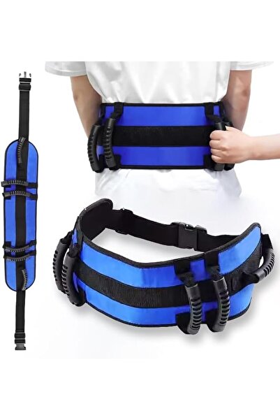 Yelajoy Oxford Cloth Padded Gait Transfer Belt with 6 Handles, Adjustable Pat...