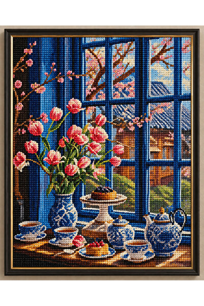 DNZt 5D Diamond Painting 50x40 cm Elmas Mozaik Boncuklu Taşlı Goblen Pano Tab...