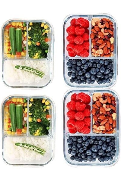 GENERAL k R M Glass Meal Prep Containers, oz 36, Food Storage Containers with...