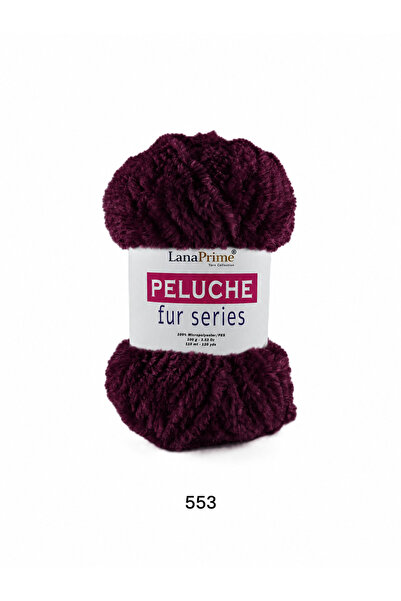 Lanaprime Νήμα Πλεκτομηχανής Βελούδινο Peluche 100 γρ. 110 μ. Συσκευασία 5 τε...