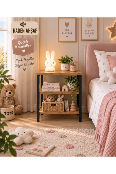 DOGANDEKOR ÇOCUK ODASI KOMODİN