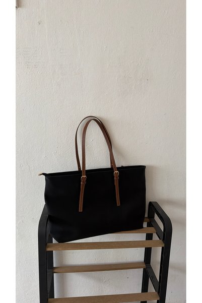 Millacom Large Inside Wide Shoulder Bag, Shopper Bag, Bag for University