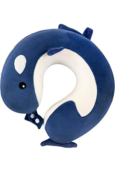 KASTWAVE Travel Portable Neck Pillow, Flying Head Pillow U-shaped Cute Cartoo...