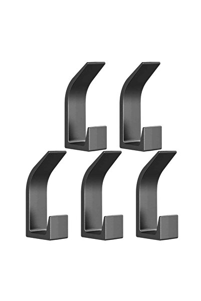 Noonedibs 5 Cârlige de Perete din Metal – Cârlig Dublu de Perete cu Șuruburi,...