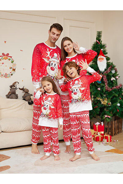 GGEROU Family Christmas Pjs Matching Sets Baby Christmas Matching Jammies for...