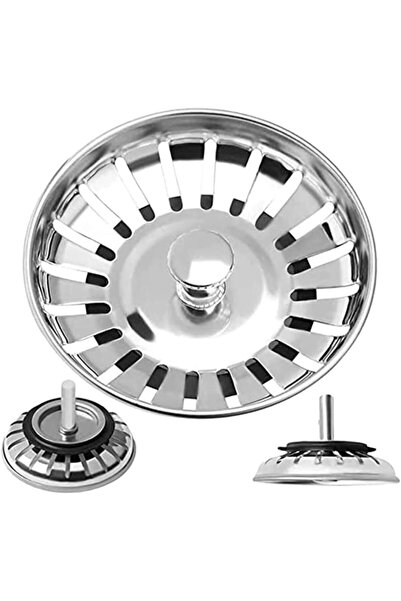 Arabest Stainless Steel Kitchen Sink Strainer and Stopper Waste Plug,2 Pieces...