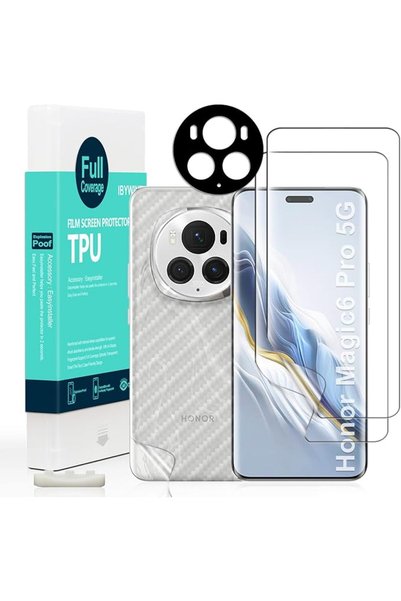 Ibywind 2 Pcs Screen Protector For Honor Magic6 Pro 5G 6.8",Flexible TPU Film...
