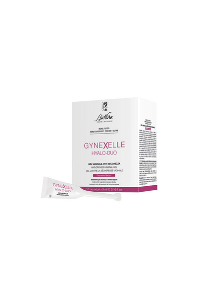 BioNike Set, BioNike, Gynexelle Hyalo-Duo, Gel intim, 10 bucăți, 5 ml