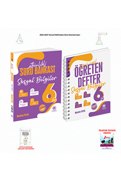 Çanta Yayınları 2026-2027 6. Sınıf Sosyal Bilgiler 2 Kitaplı Set 026