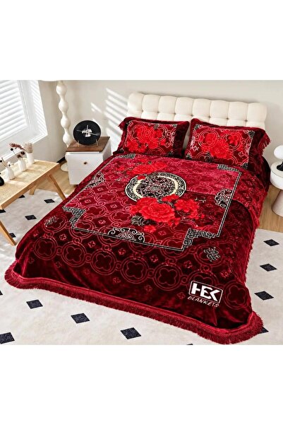 Generic Cloudy Nefir 4-Piece Blanket Set - Korean Mazz Blankets - Soft and He...