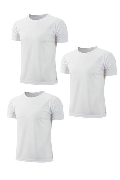 PriStyle Set of 3 T-Shirts Designed Especially for Sports Activities and Rapi...