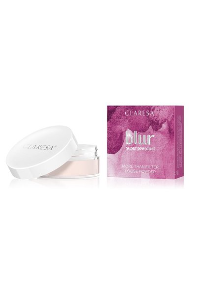 Claresa Blur Super Pow(d)er! Pudră liberă, cu efect de netezire vizuală a pie...