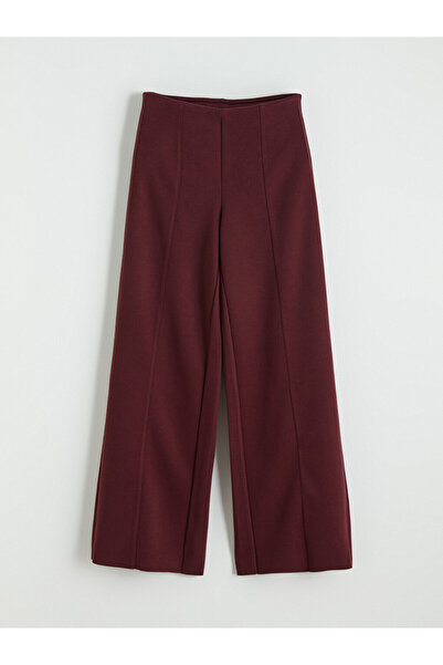 LC Waikiki Women's Wide Leg Pants with Elastic Waist