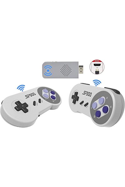 Arabest 4K HDMI Retro Video Game Stick with 10000 Games and Dual 2.4G Wireles...