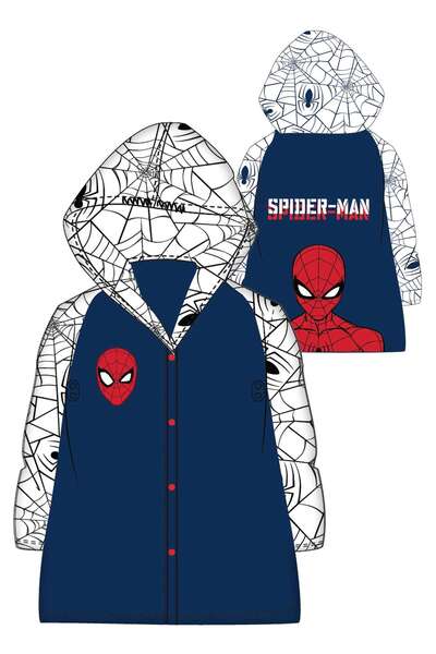 Marvel Spider-Man Classics Σπάιντερ-Μαν Μπλε αδιάβροχο 4-9 ετών, με κουμπιά, ...