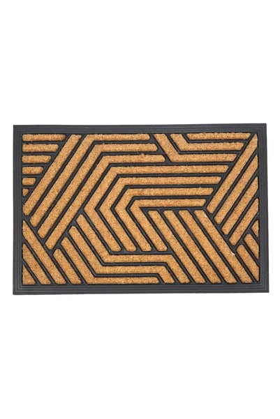 Own Buy Floor Gardens Rubber Mat W/Lines Print (40 x 60 cm)
