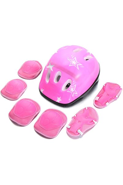 Arabest Kids Multi-Sport Helmet and Protective Gear Set,7-in-1 Knee,Elbow,and...