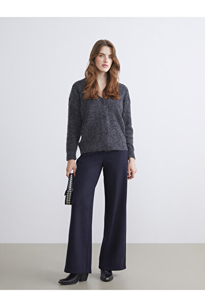 LC Waikiki Women's Wide Leg Pants with Elastic Waist