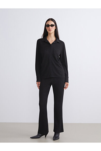 LC Waikiki Slim Cut Printed Women's Trousers