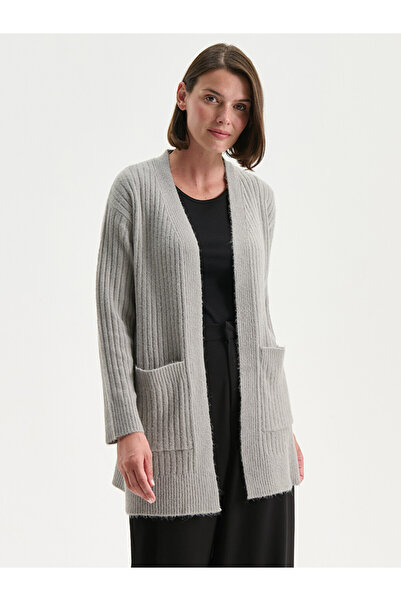 LC Waikiki Shawl Collar Women's Knit Cardigan