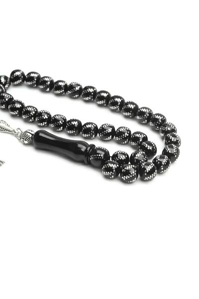 BlackCraft Double Wrapped Fishnet Stone Rosary