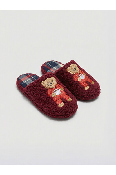 LC Waikiki Boys' Slippers with Teddy Bear Print