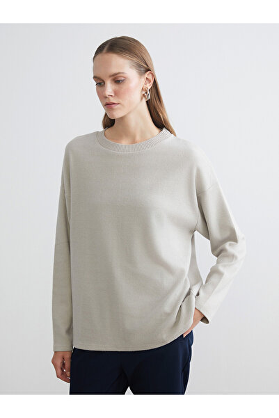LC Waikiki Crew Neck Oversized T-Shirt for Women