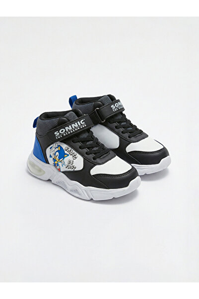 LC Waikiki Boys' Boots with Laces and Hook-and-Loop Fastenings