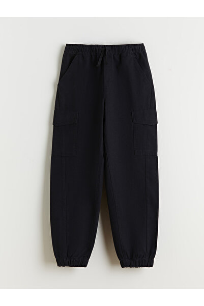 LC Waikiki Boys Cargo Jogging Pants with Elastic Waist