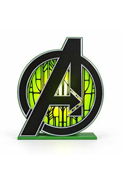 Avengers Doomsday Doctor Doom Temalı 3D Baskı LED Dekoratif Masa Lambası