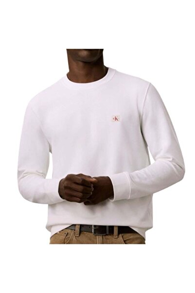 Calvin Klein Μπλούζα CL LS 350TRRY WVN LBL CN SWTSHRT