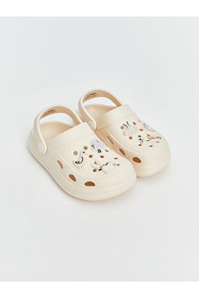 LC Waikiki Animal Print Beach Sandals for Girls