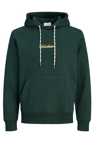 Jack & Jones Ανδρικό φούτερ με στάμπα στο στήθος και άνετη εφαρμογή με κουκού...