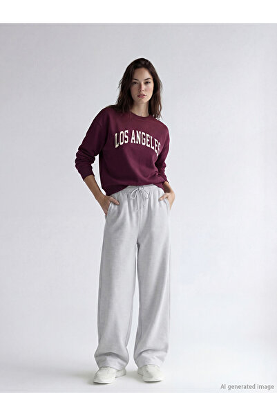 LC Waikiki Thick Women's Sweatpants with Elastic Waistband