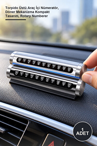 Yenilig 1 Piece Adjustable Rotary Numbering Device – In-Car Numbering Device ...