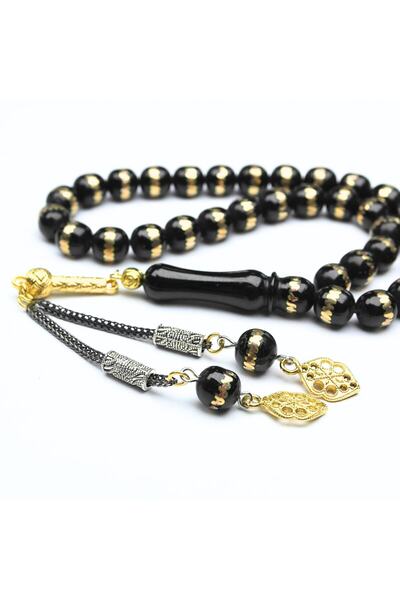 BlackCraft Sarma Model Brass Embroidered Rosary
