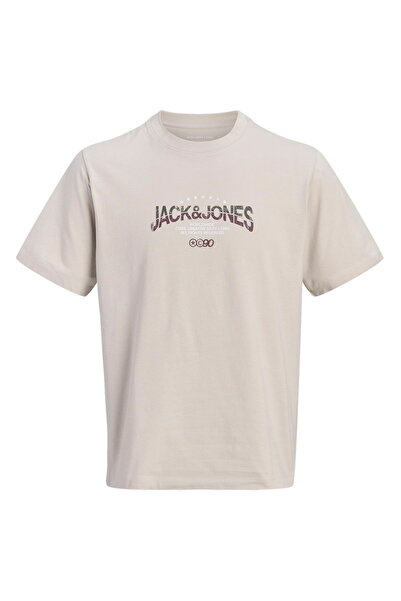 Jack & Jones Ανδρικό μπλουζάκι με στάμπα στο στήθος και κανονική εφαρμογή - T...