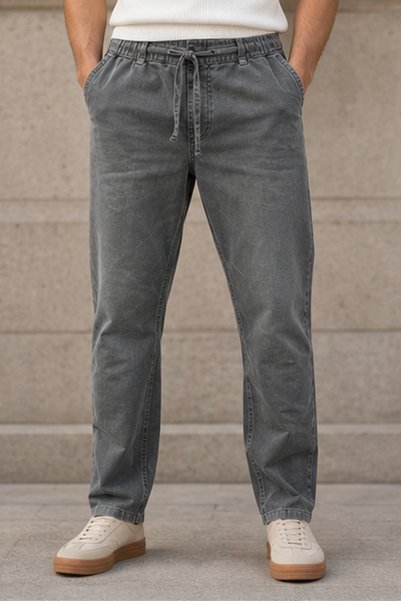 MARCO DONATELI Men's Linen Trouser