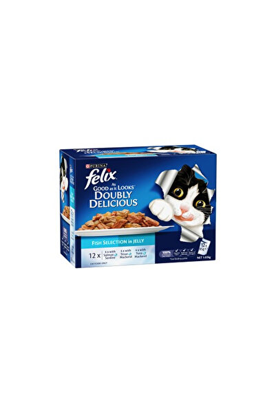 Purina One Purina Felix As Good As It Looks Doubly Delicious Fish Selection W...