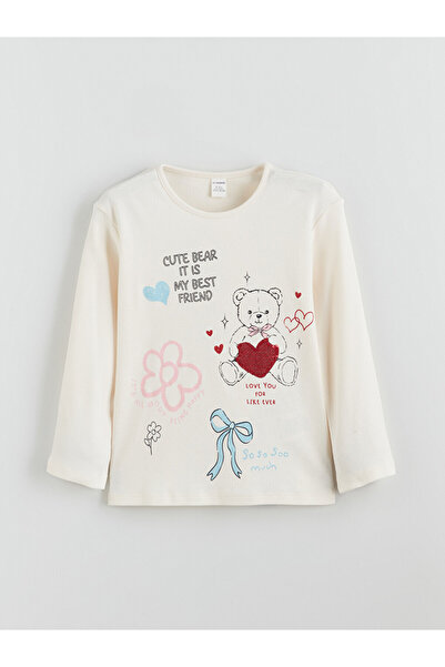 LC Waikiki Crew Neck Girls' T-Shirt