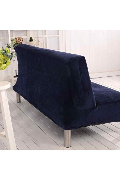 Noonedibs Husă elastică pentru canapea tip futon 3 locuri, 190–210 cm, catife...