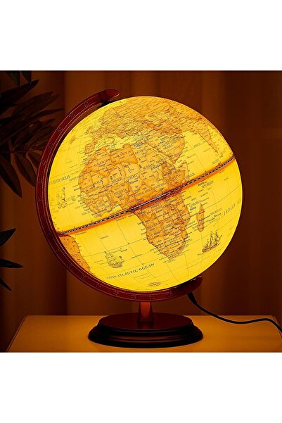 Home Center Amylove 13'' Illuminated World Globe for Adults 720°/360° Rotatio...