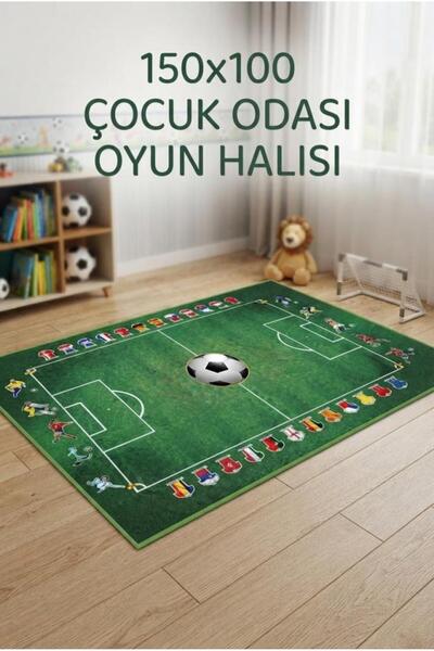 Tıfıl Toys Eğitici Çocuk Odalarına Uygun Yüzeyi Silinebilir 150 x 100 CM Futb...